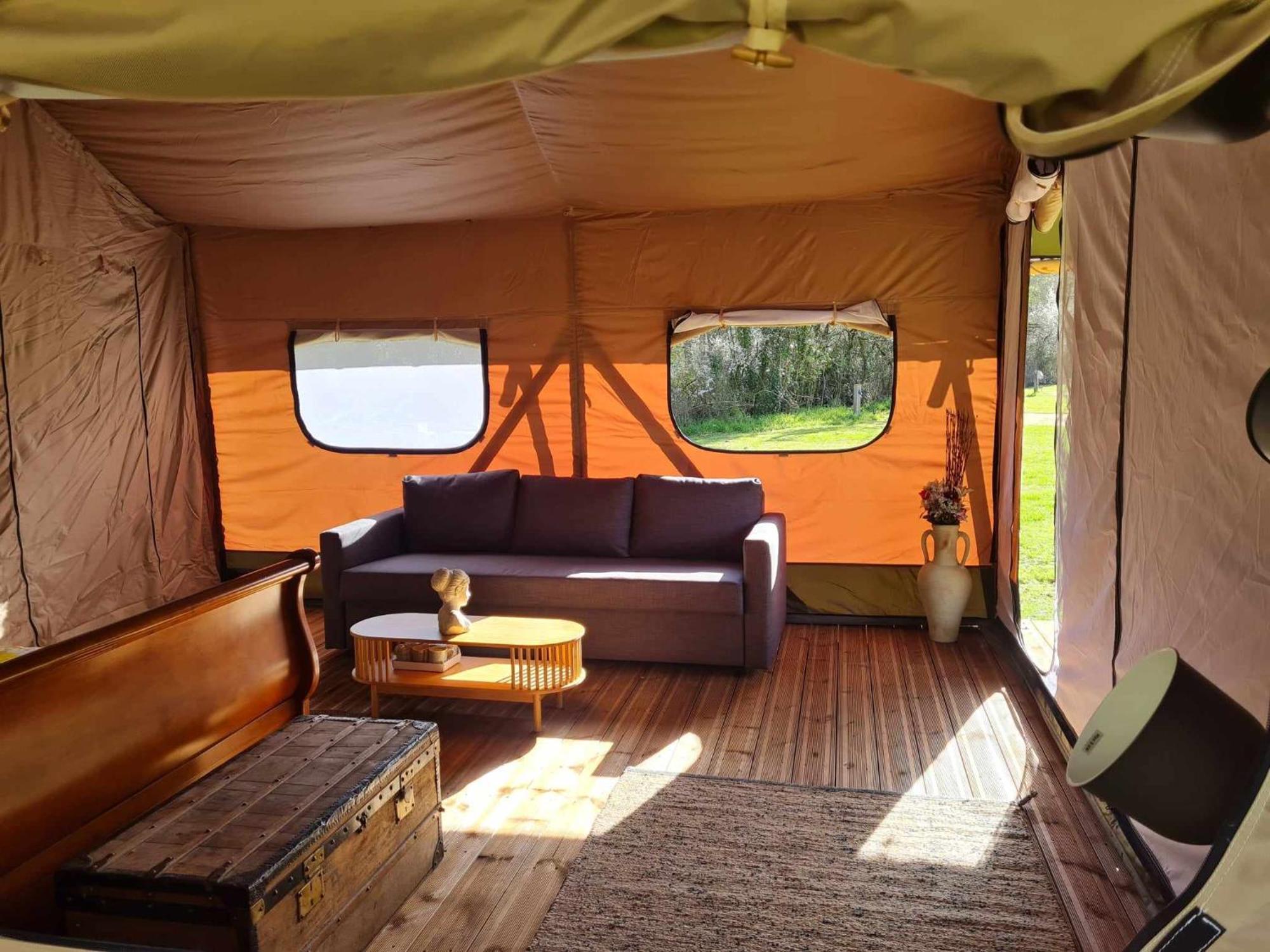 Camping De La Touche Ligueil Екстериор снимка